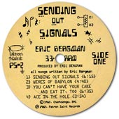 Sending Out Signals LP label.