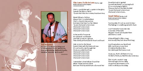 The Patron Saints' Time And Place CD 16-page booklet