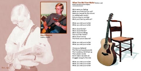 The Patron Saints' Time And Place CD 16-page booklet