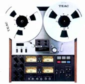 Two of these Teac A-3340S four-channel tape decks were used to record Modern Phonography.