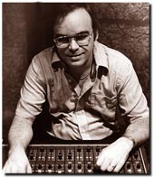 Ward Bennett, at the board during the recording of Sending Out Signals.